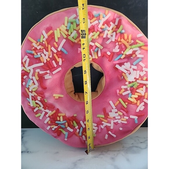 Pink Sprinkle Donut Pillow - Picture 5 of 10